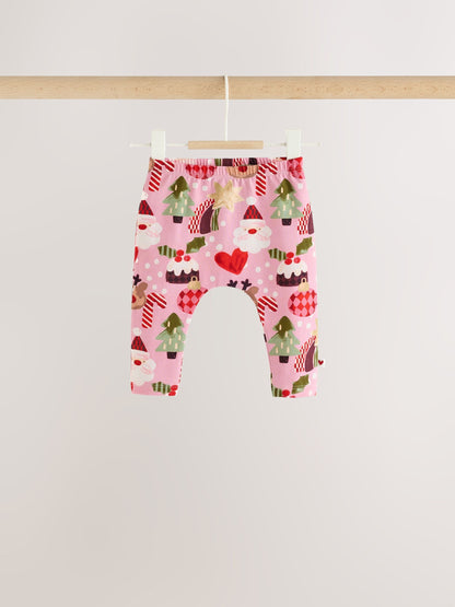 Red Christmas Character Baby Sweat Top And Leggings Set 2 Piece (0mths-2yrs) - image 6