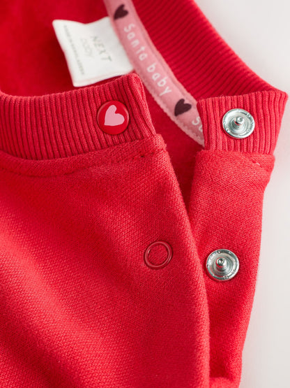 Red Christmas Character Baby Sweat Top And Leggings Set 2 Piece (0mths-2yrs) - image 8