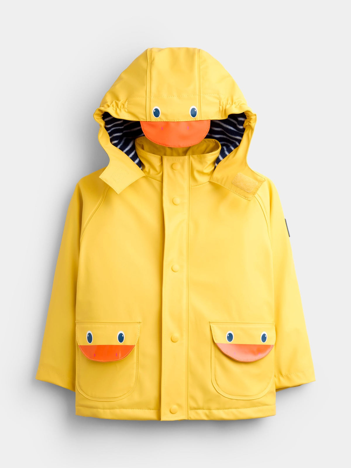 JoJo Maman Bébé Yellow Duck Waterproof Cosy Lined Fisherman Jacket - image 1