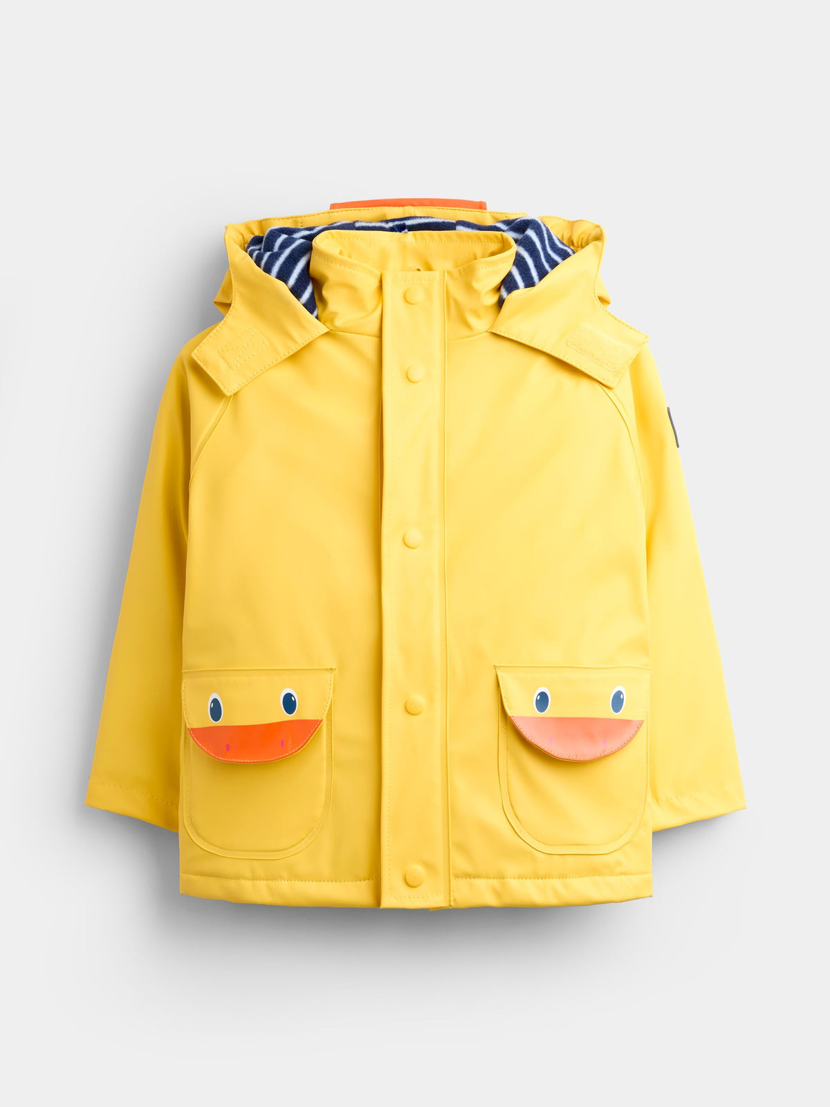 JoJo Maman Bébé Yellow Duck Waterproof Cosy Lined Fisherman Jacket - image 3
