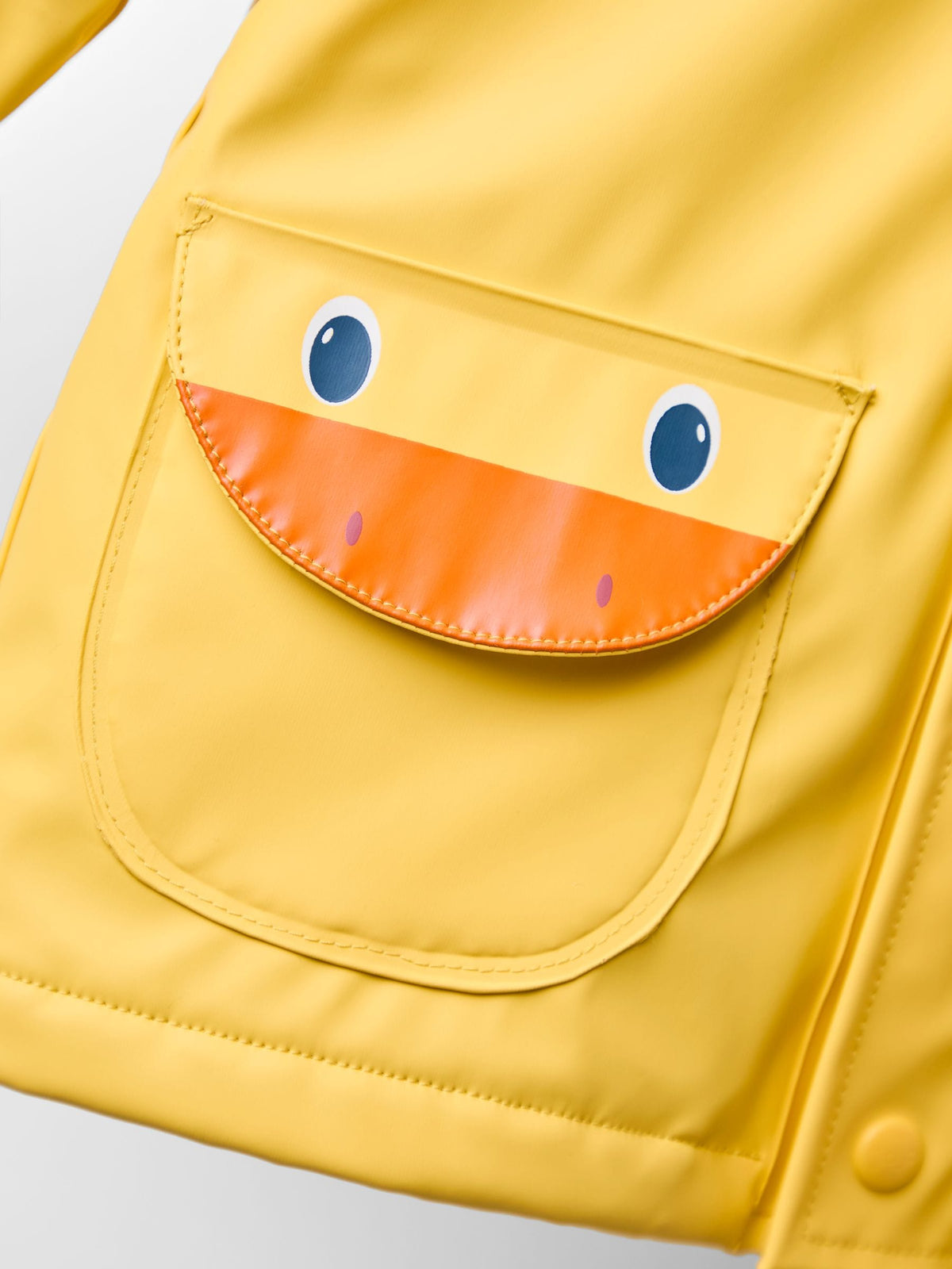 JoJo Maman Bébé Yellow Duck Waterproof Cosy Lined Fisherman Jacket - image 7