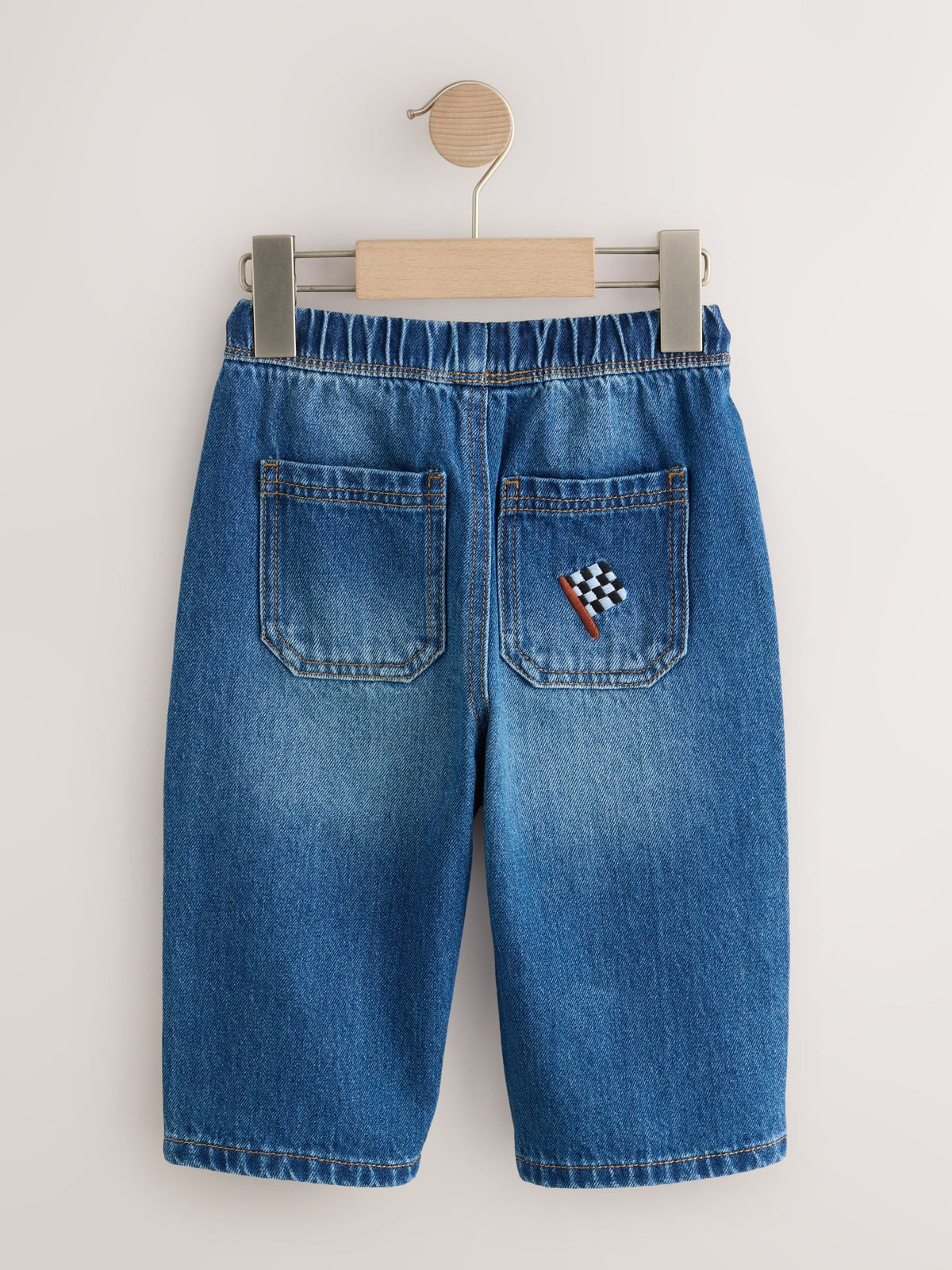 Dsiney Kidz - Mid Blue Denim Car Wide Fit Jeans (3mths-7yrs) image 2
