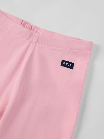 Polarn O. Pyret Pink Cotton Leggings image 2