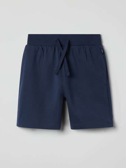 Dsiney Kidz - Polarn O. Pyret Blue Drawstring Shorts image 1