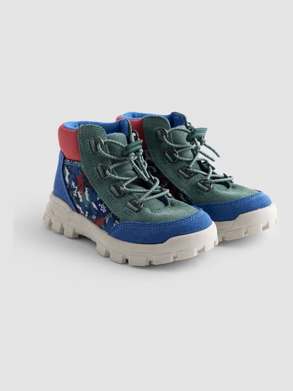 JoJo Maman Bébé Green Camo Hiking Boots - image 1