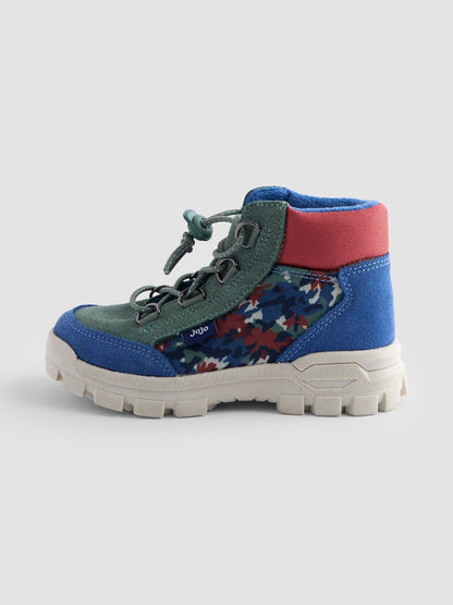 JoJo Maman Bébé Green Camo Hiking Boots - image 4