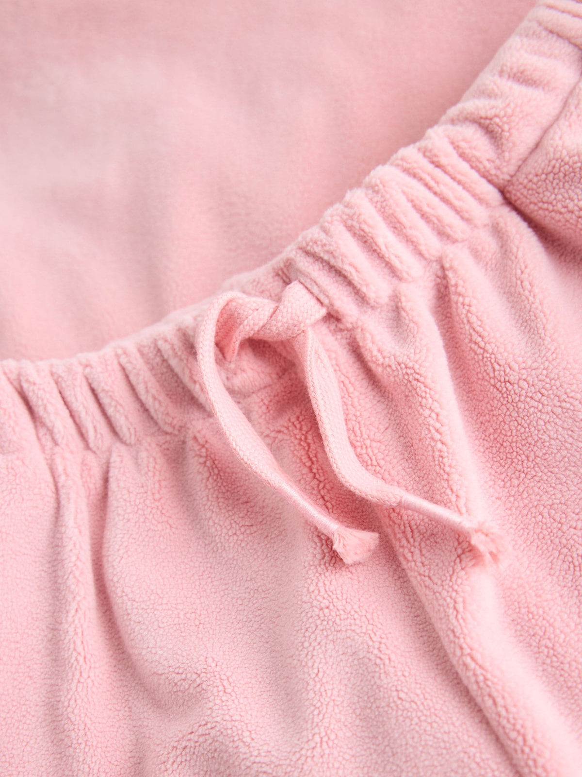 Pale Pink Fleece Half Zip Top and Barrel Trousers Set (3mths-7yrs) - image 8