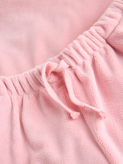 Pale Pink Fleece Half Zip Top and Barrel Trousers Set (3mths-7yrs) - image 8