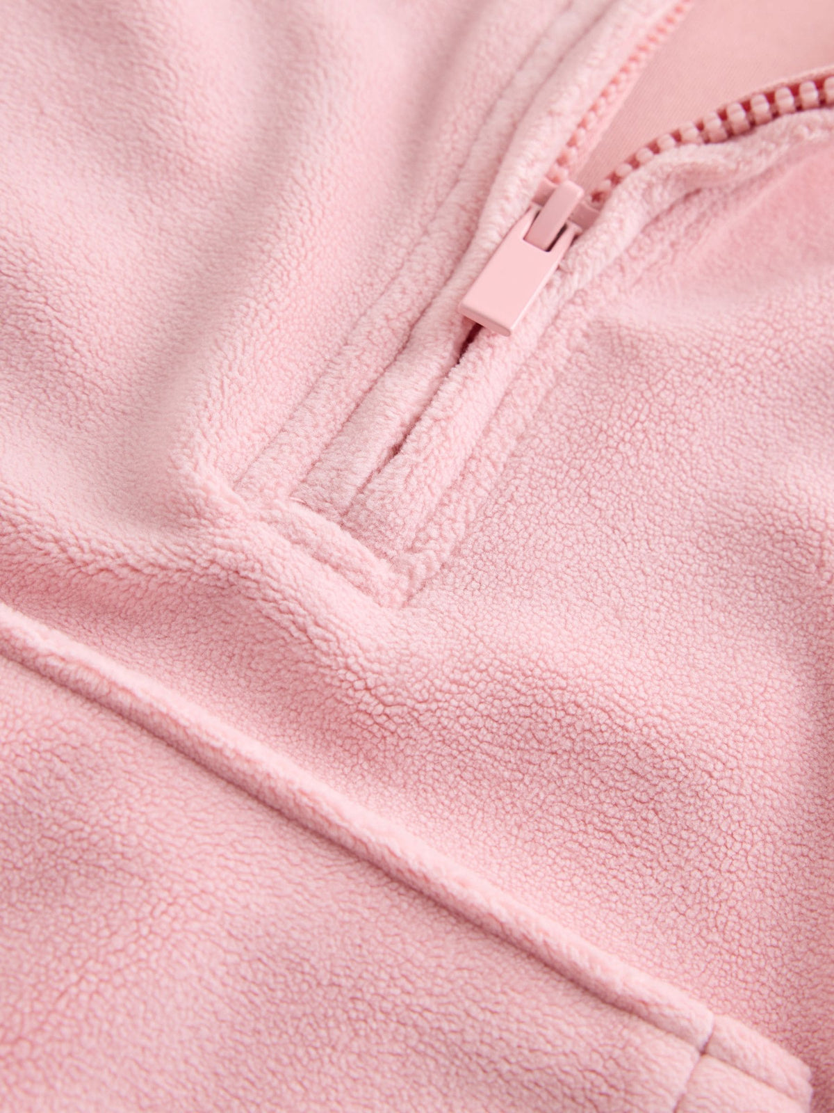 Pale Pink Fleece Half Zip Top and Barrel Trousers Set (3mths-7yrs) - image 9