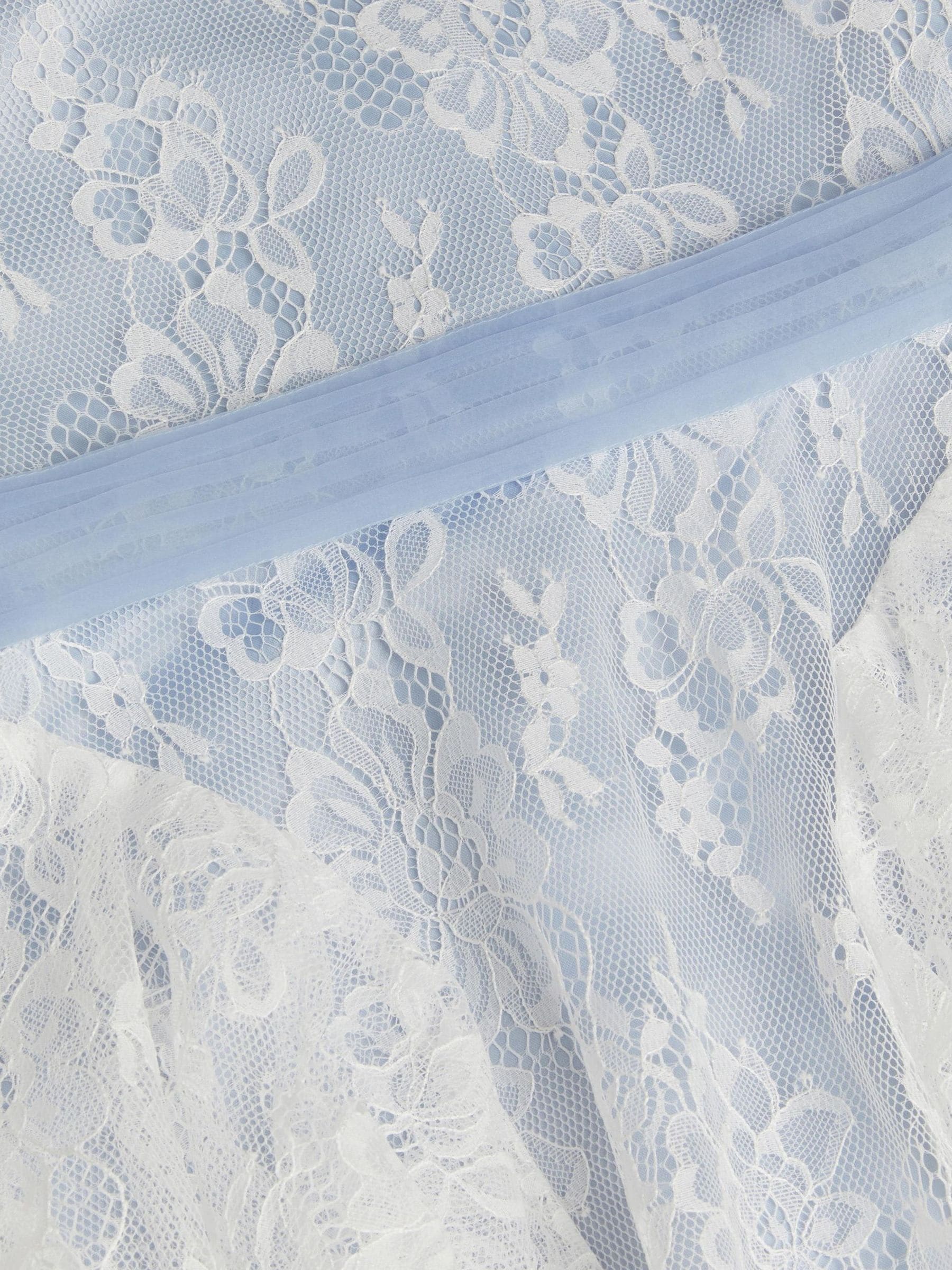 Monsoon Blue Joanie Cancan Ruffle Lace Dress image 4