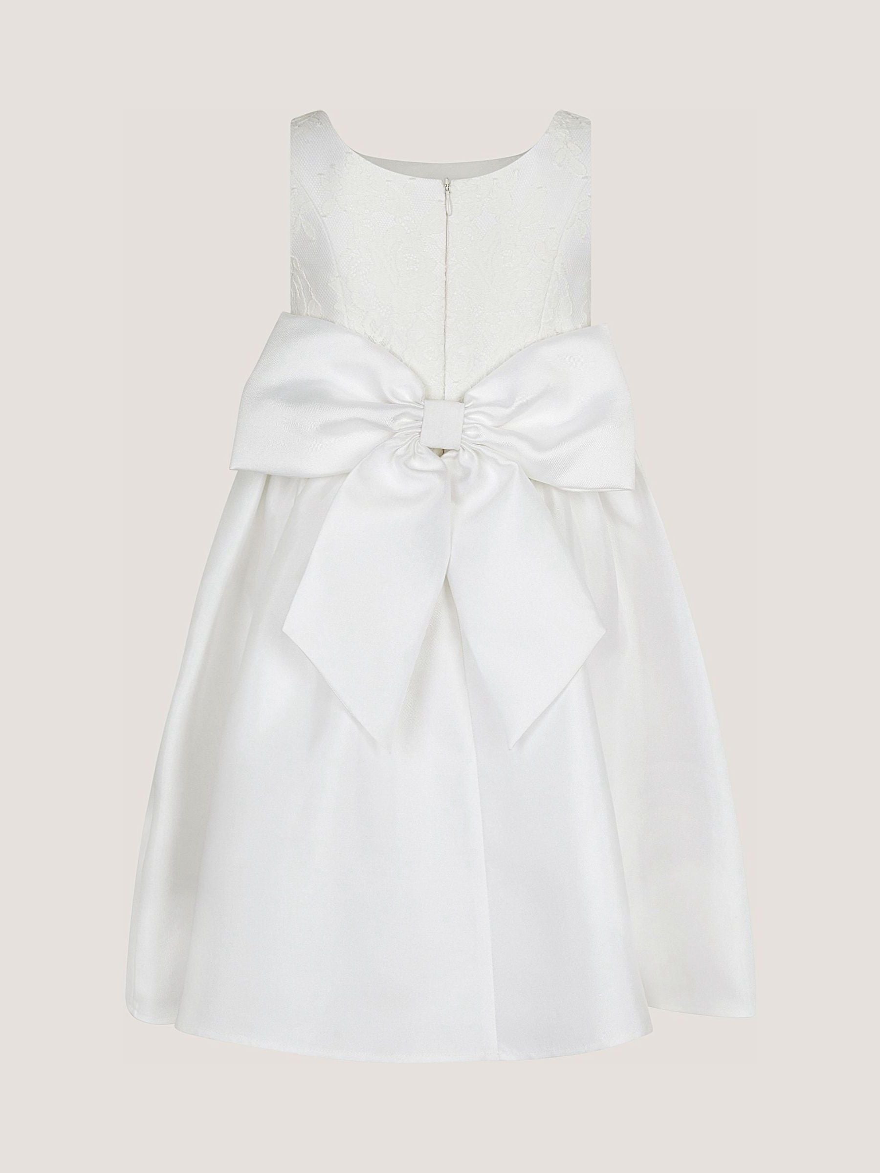 Dsiney Kidz - Monsoon Ivory Juno Lace Bodice Party Dress image 4