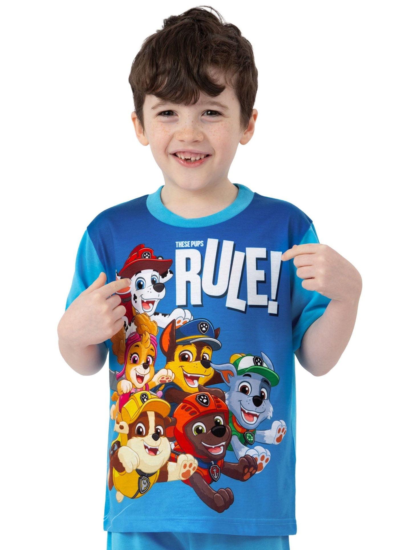 Dsiney Kidz - Character Blue PAW Patrol Short Sleeve Pyjamas image 6