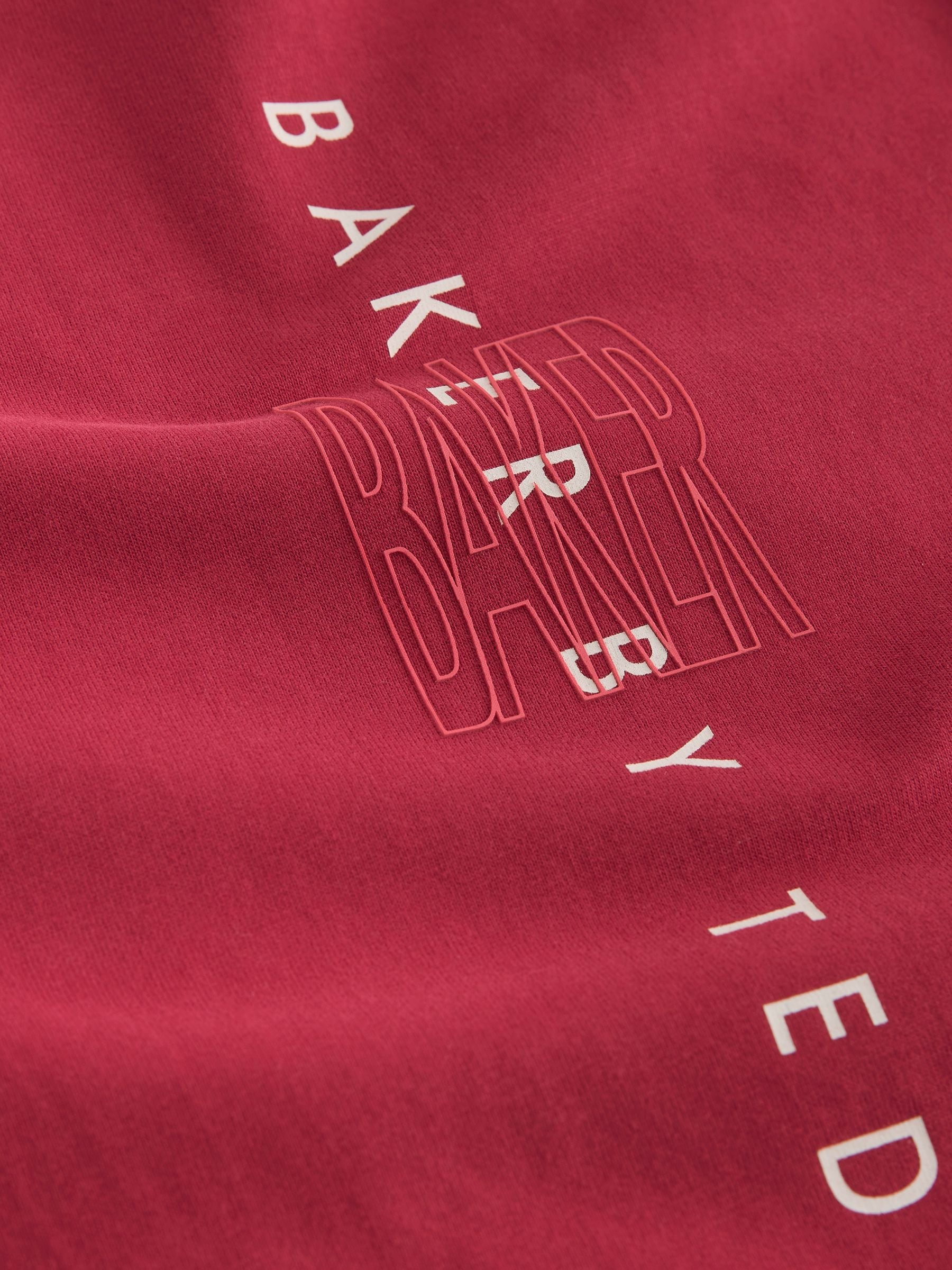 Dsiney Kidz - Baker by Ted Baker Stone/Red/Charcoal 3 Pack Long Sleeve Graphic T-Shirts image 9