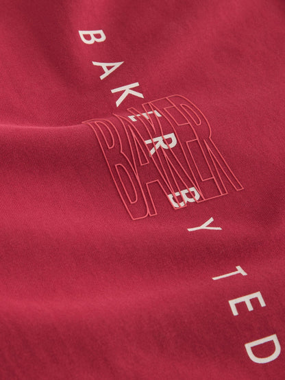 Dsiney Kidz - Baker by Ted Baker Stone/Red/Charcoal 3 Pack Long Sleeve Graphic T-Shirts image 9