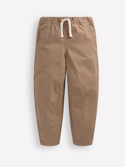 Boden Brown Pull-on Barrel Trousers image 1