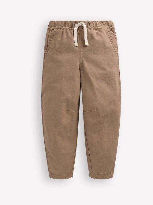 Boden Brown Pull-on Barrel Trousers image 1
