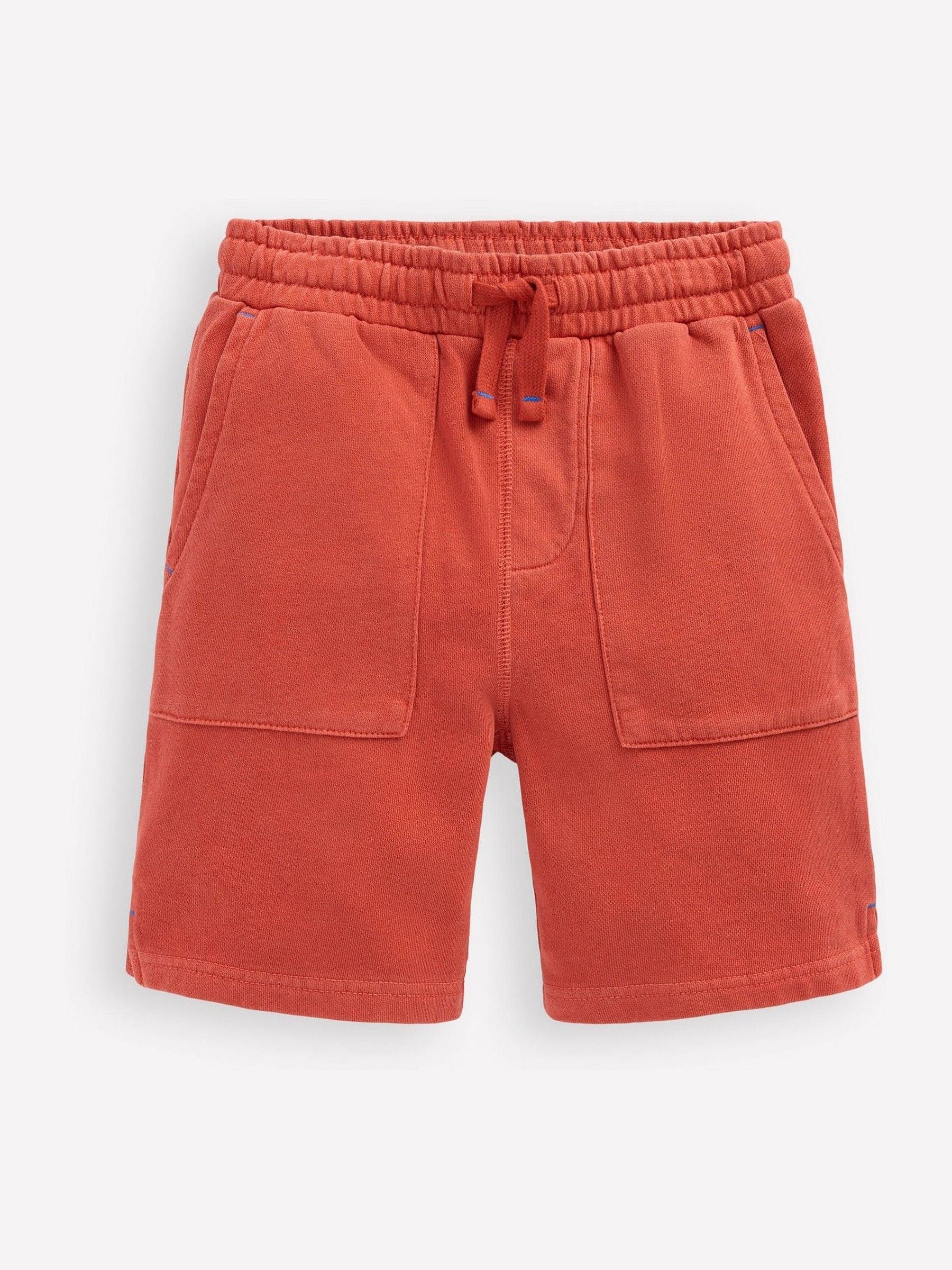Dsiney Kidz - Boden Red Garment Dye Sweat Shorts image 1