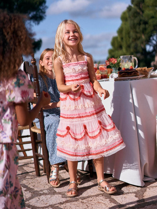 Dsiney Kidz - Boden Pink Tiered Cake Tulle Dress image 1