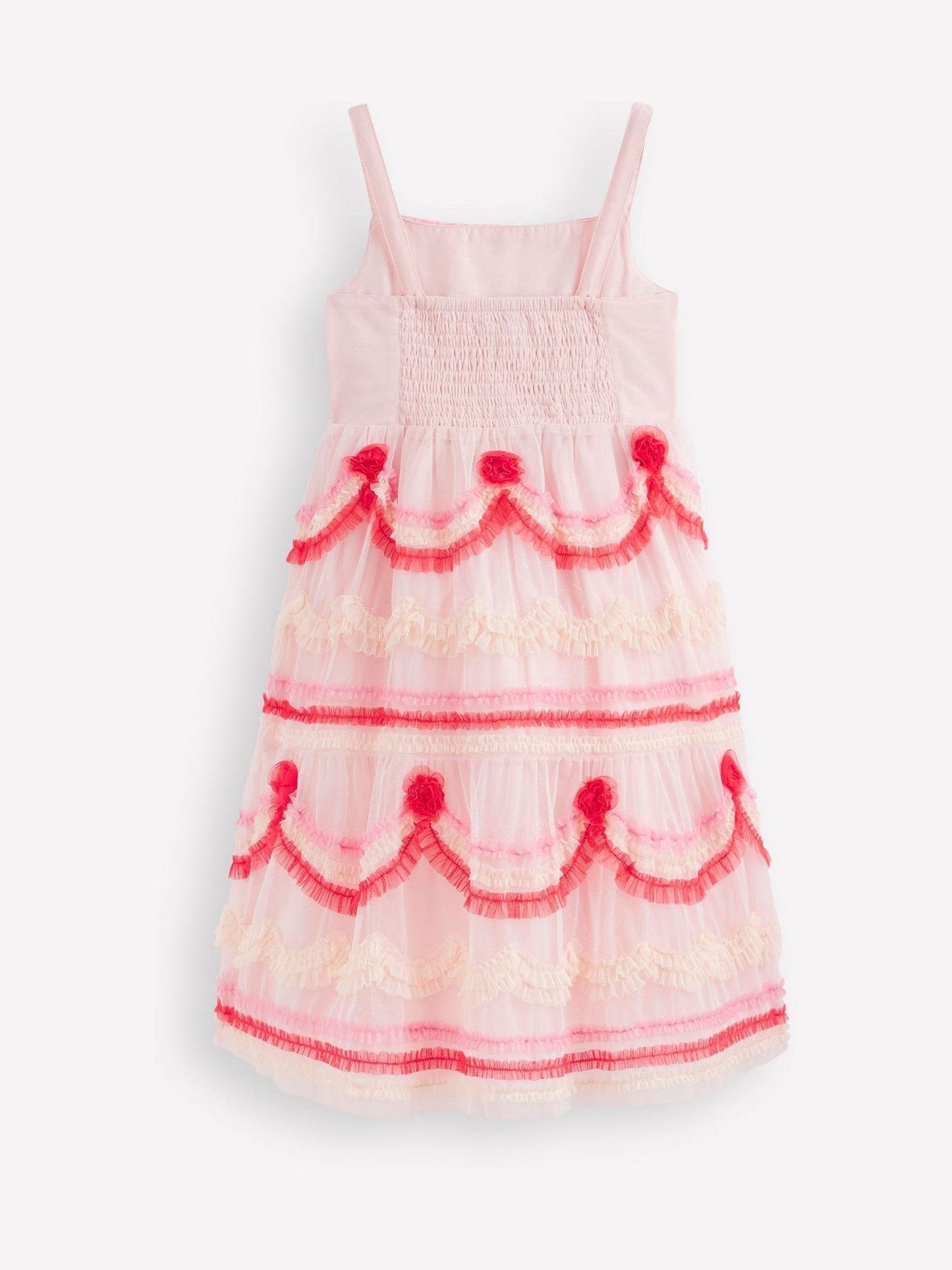 Boden Pink Tiered Cake Tulle Dress image 3