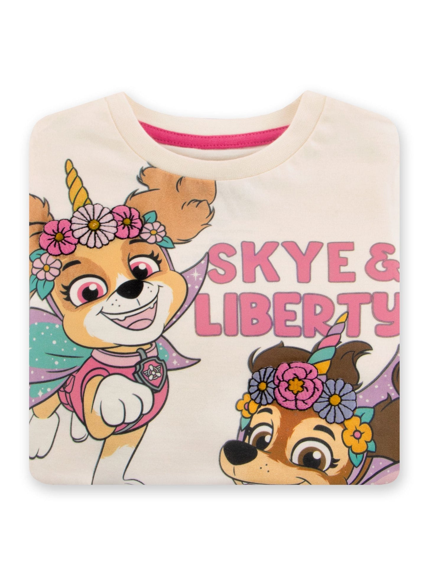 Character Cream PAW Patrol Long Sleeve Skye And Liberty T-Shirt image 6