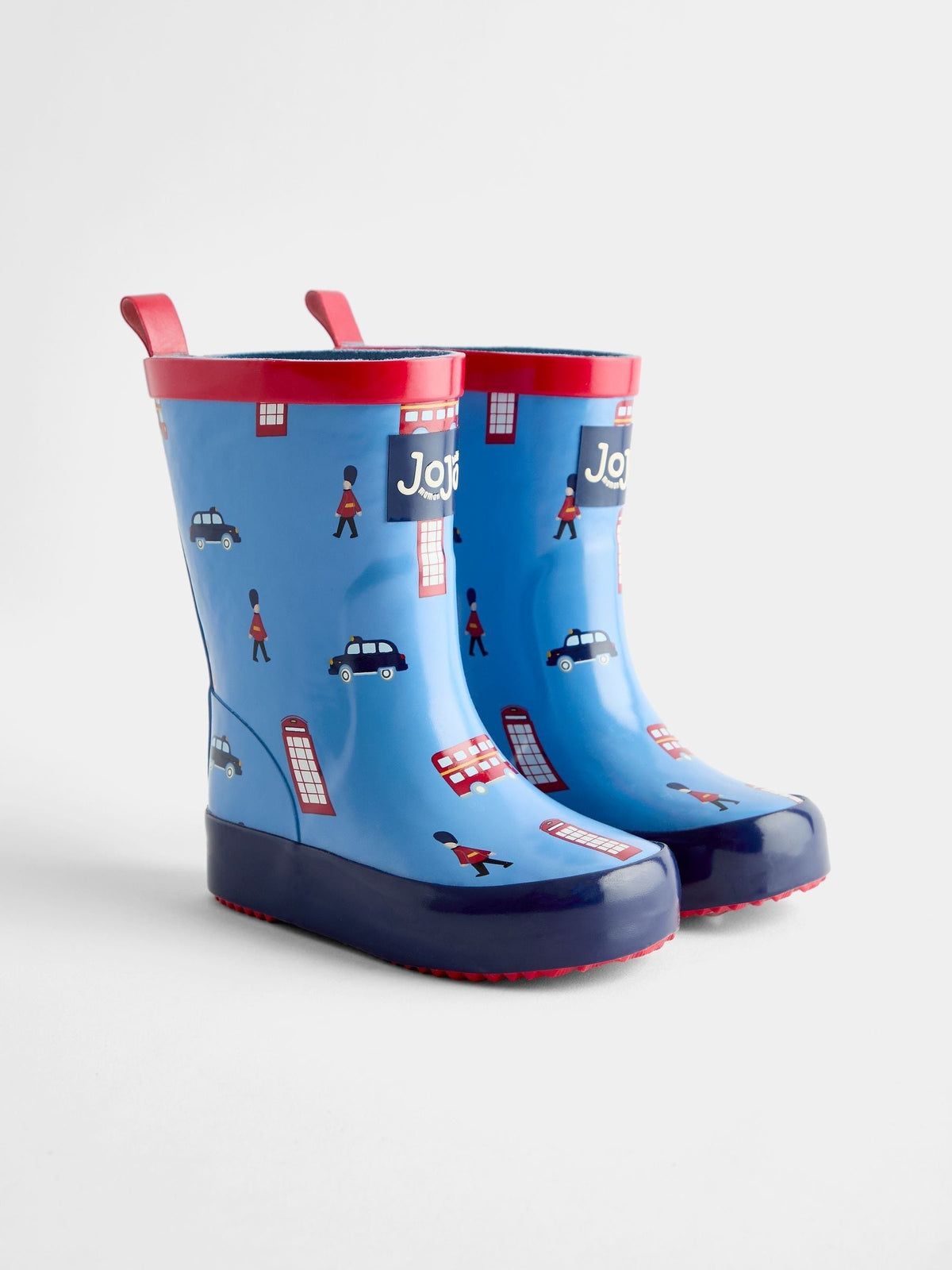 JoJo Maman Bébé Blue London Wellies - image 1