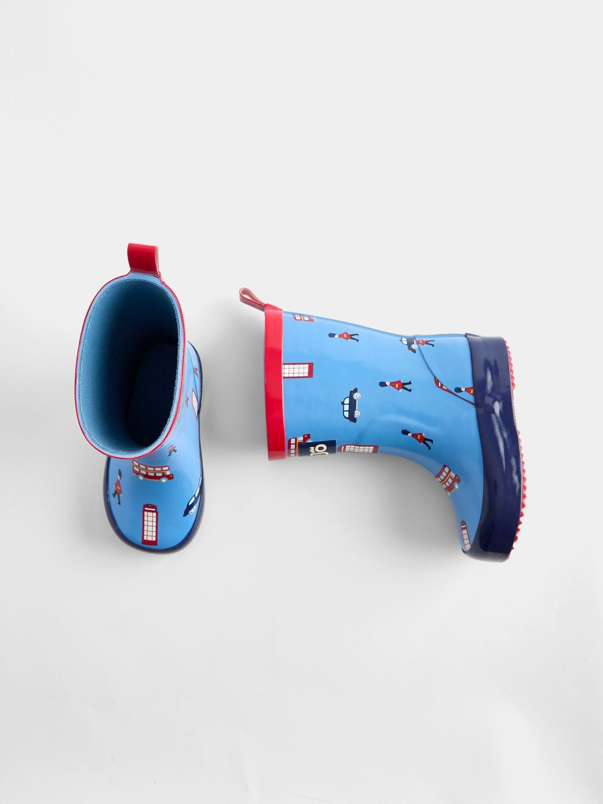 JoJo Maman Bébé Blue London Wellies - image 4