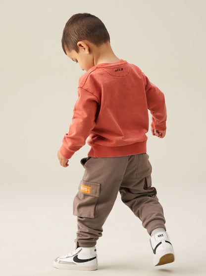 Dsiney Kidz - Angel & Rocket Orange Enzo Utility Sweatshirt image 3