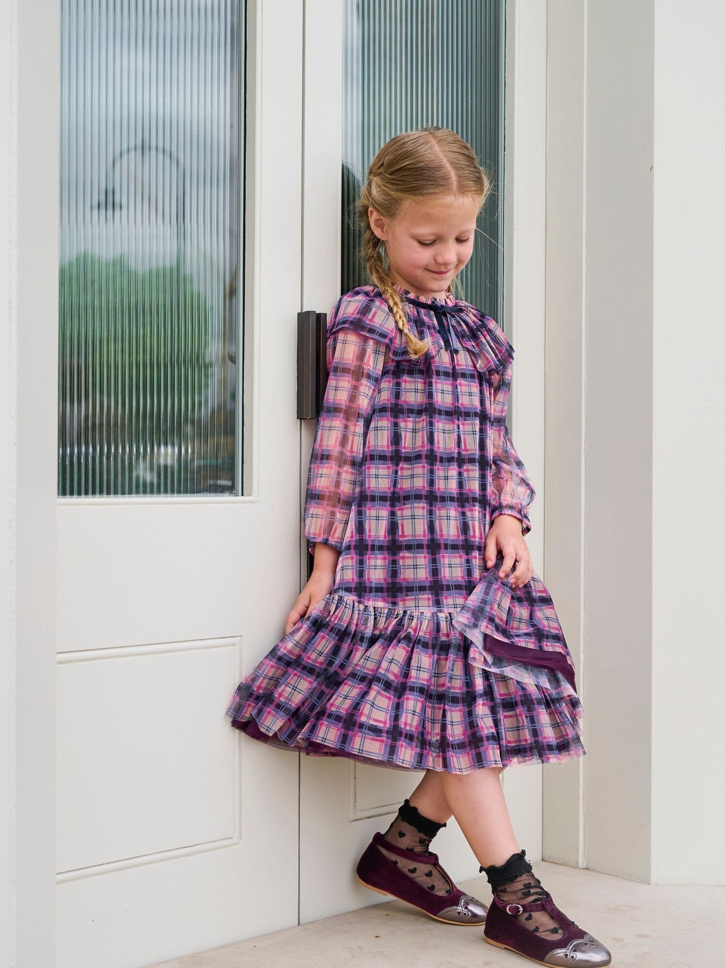 Dsiney Kidz - Angel & Rocket Pink Cleo Mesh Dress image 1