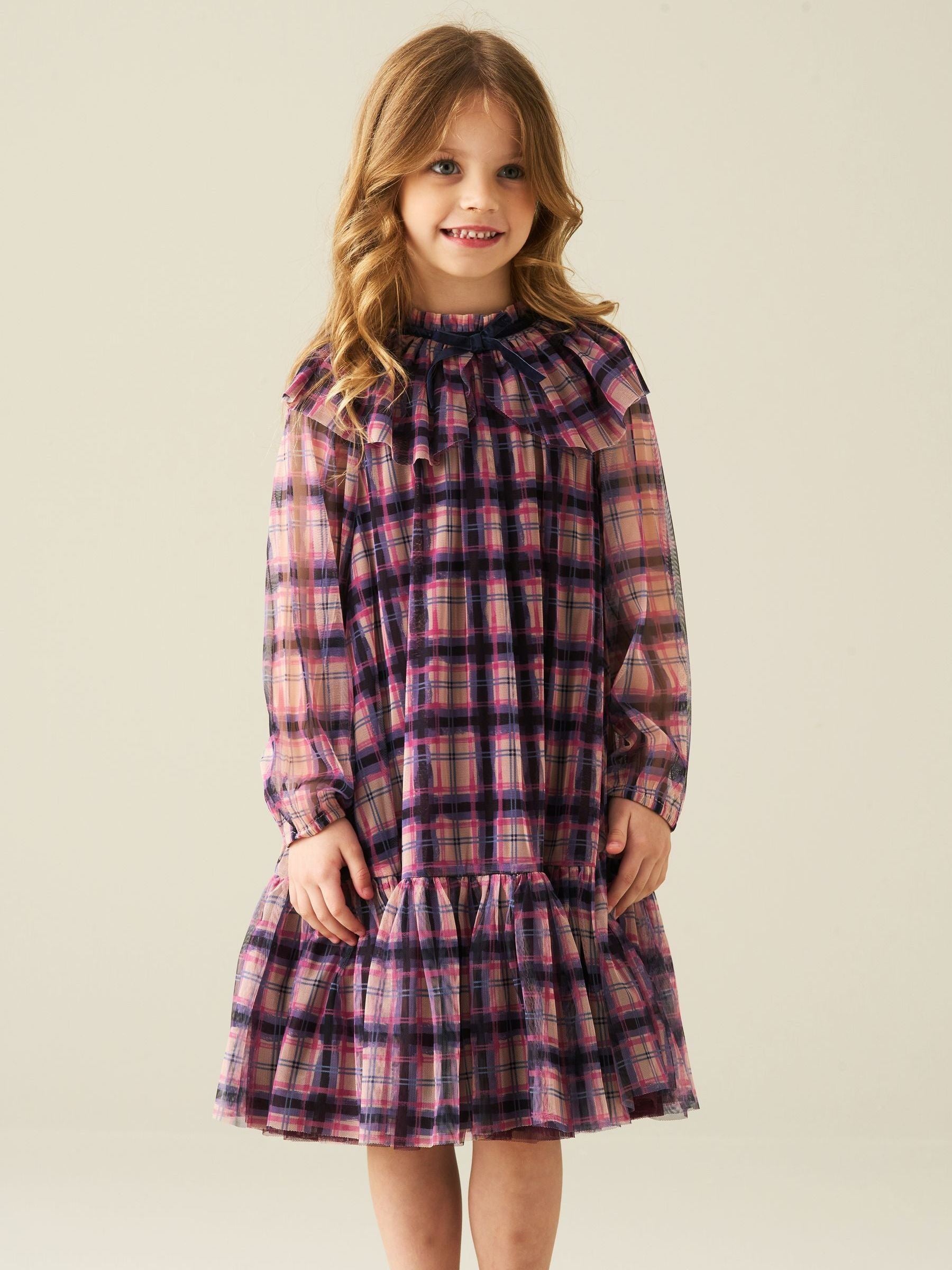 Dsiney Kidz - Angel & Rocket Pink Cleo Mesh Dress image 2