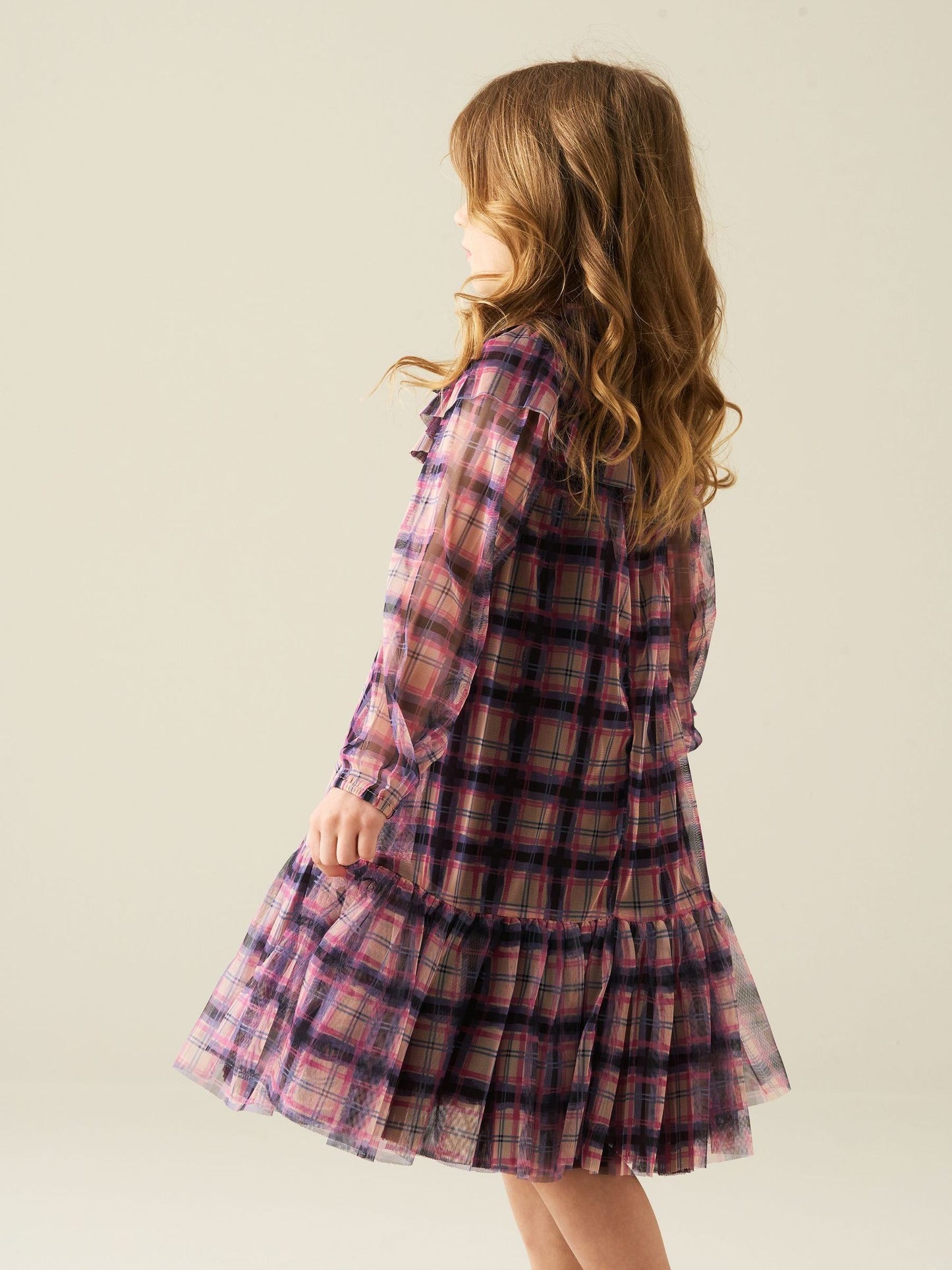 Dsiney Kidz - Angel & Rocket Pink Cleo Mesh Dress image 3