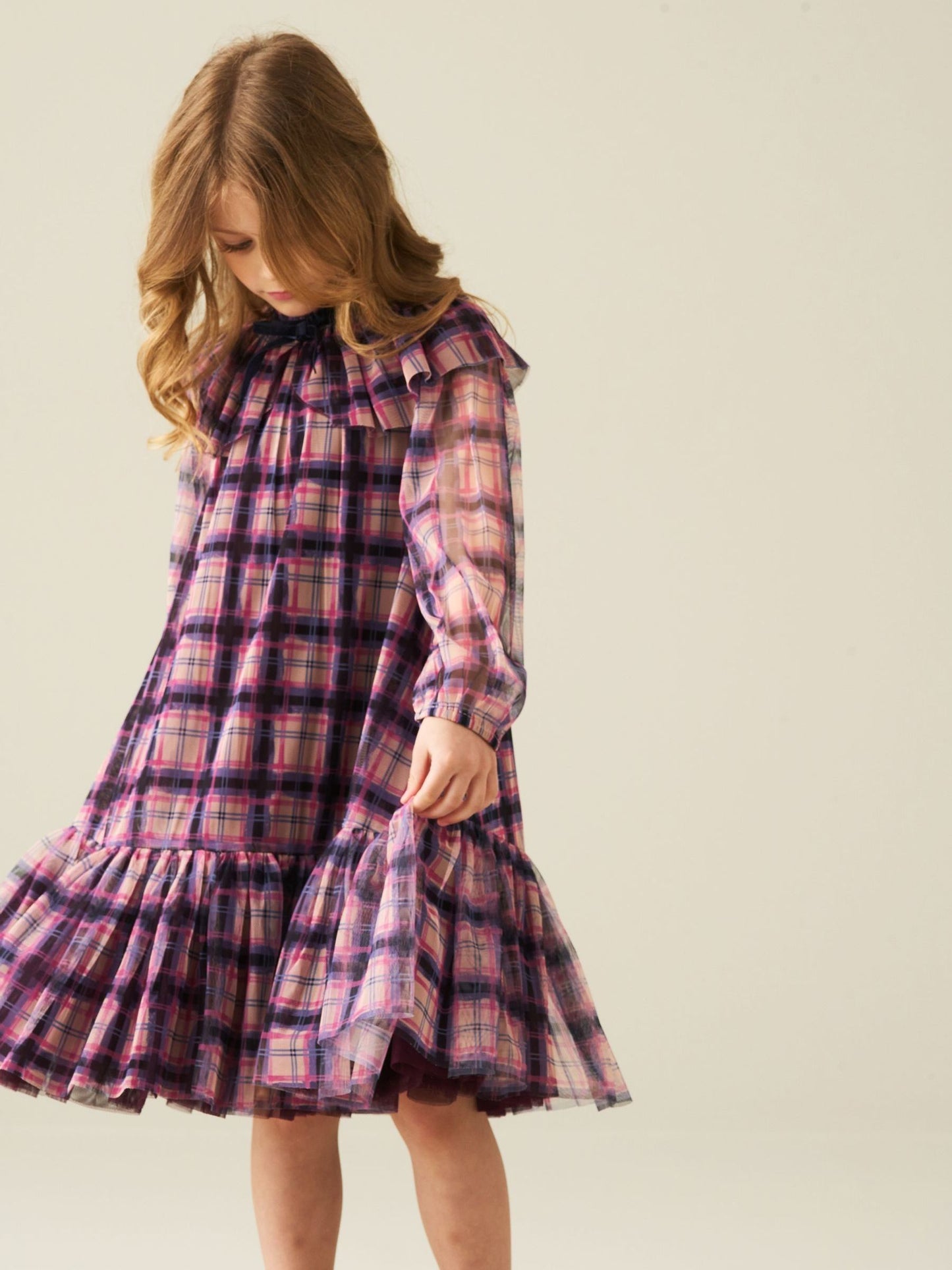Dsiney Kidz - Angel & Rocket Pink Cleo Mesh Dress image 4