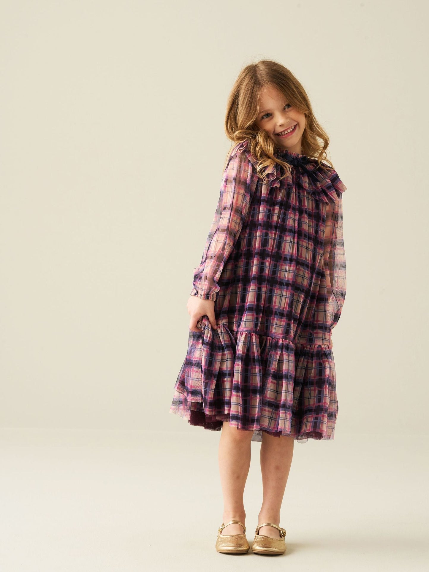Dsiney Kidz - Angel & Rocket Pink Cleo Mesh Dress image 5