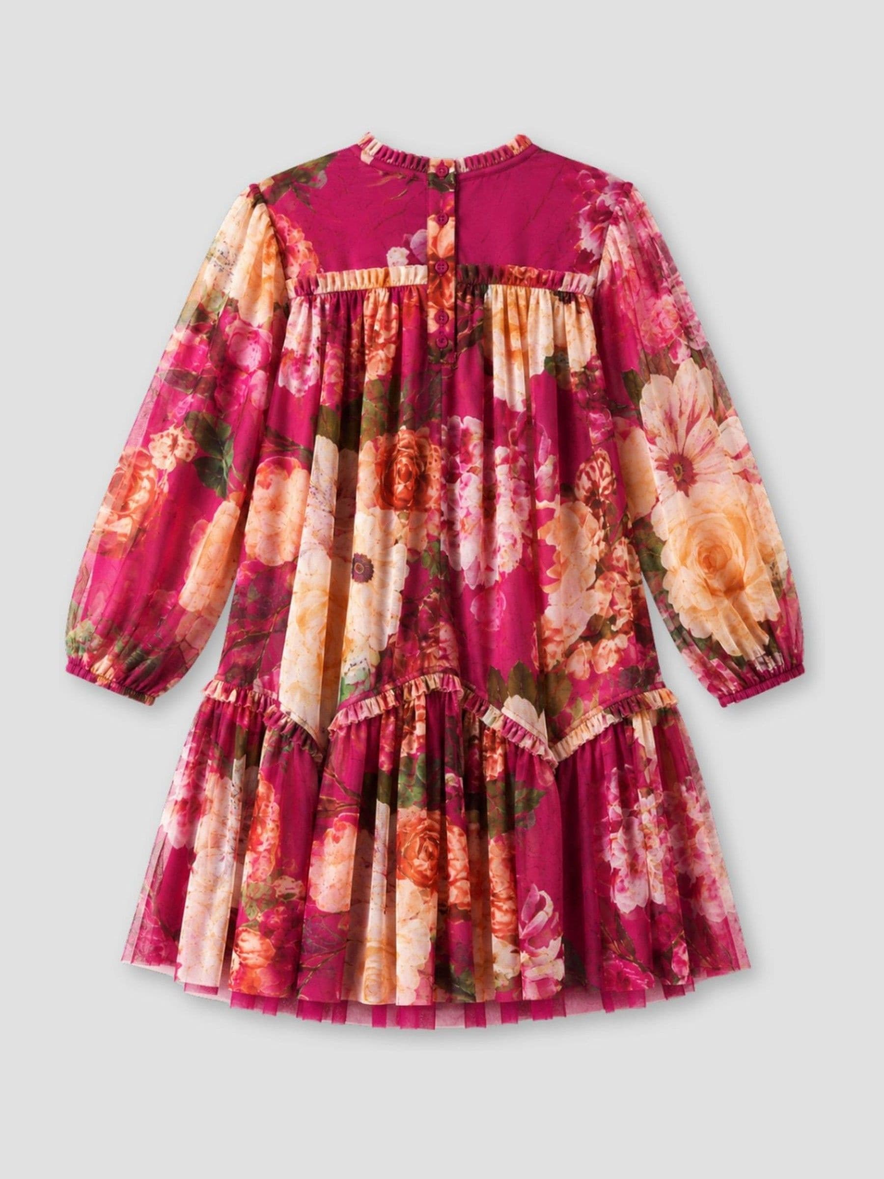 Dsiney Kidz - Angel & Rocket Pink Isadora Mesh Dress image 6