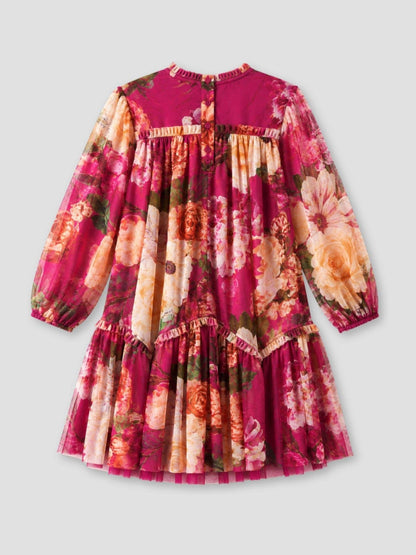 Dsiney Kidz - Angel & Rocket Pink Isadora Mesh Dress image 6