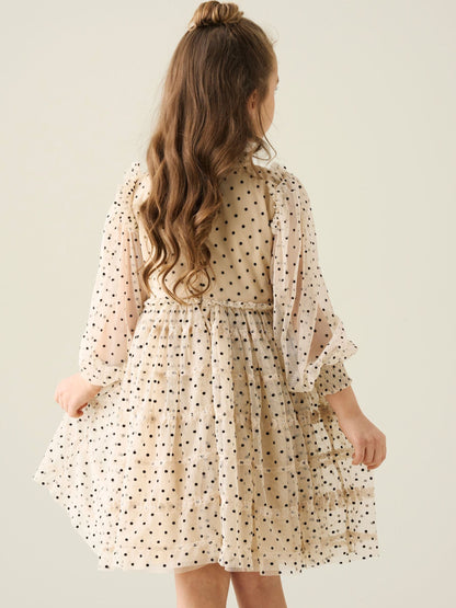 Angel & Rocket White Anya Embroidered Mesh Dress - image 3