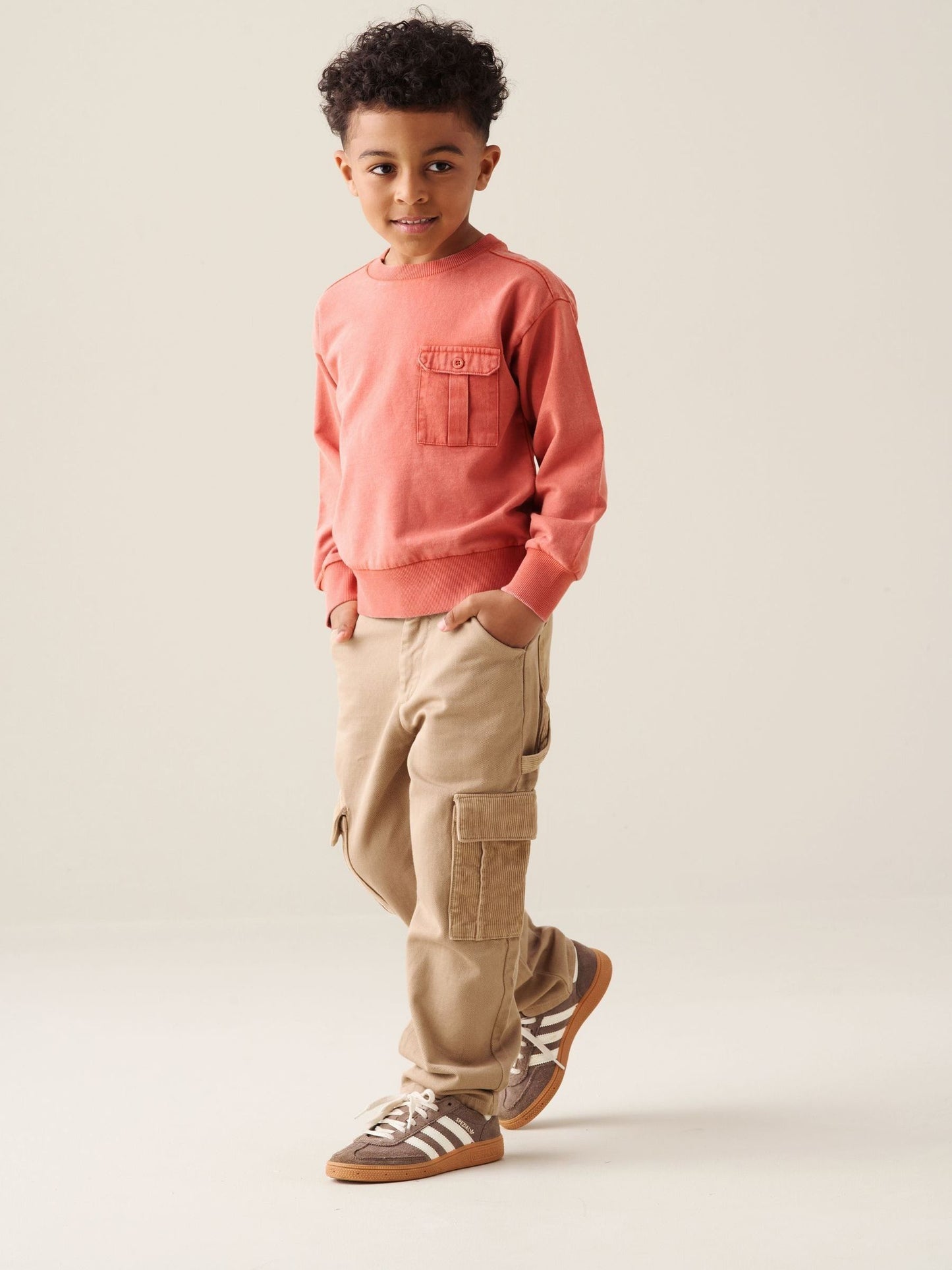 Dsiney Kidz - Angel & Rocket Orange Enzo Utility Sweatshirt image 2
