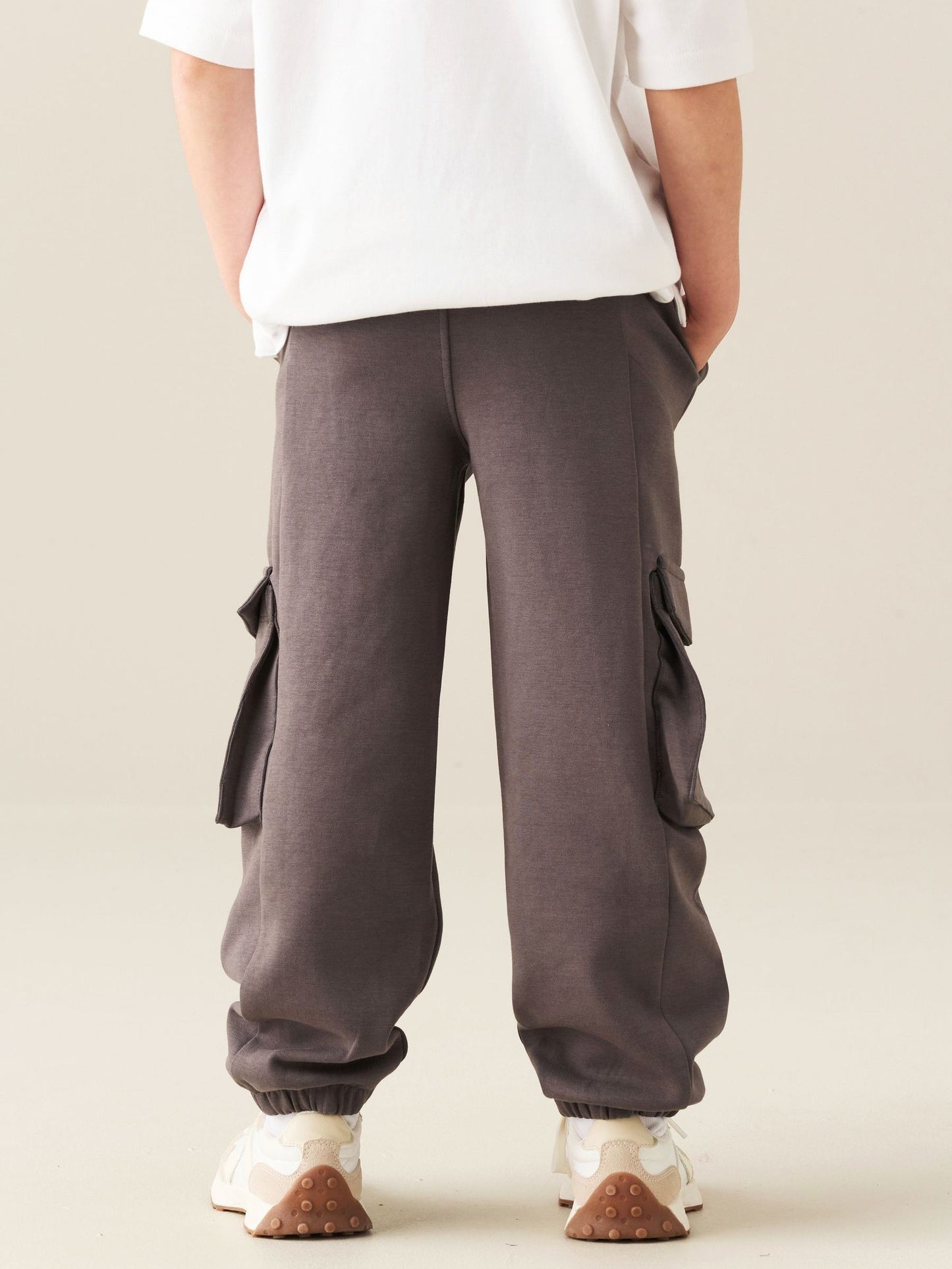 Dsiney Kidz - Angel & Rocket Grey Frank Mix Panelled Cuffed Joggers image 2