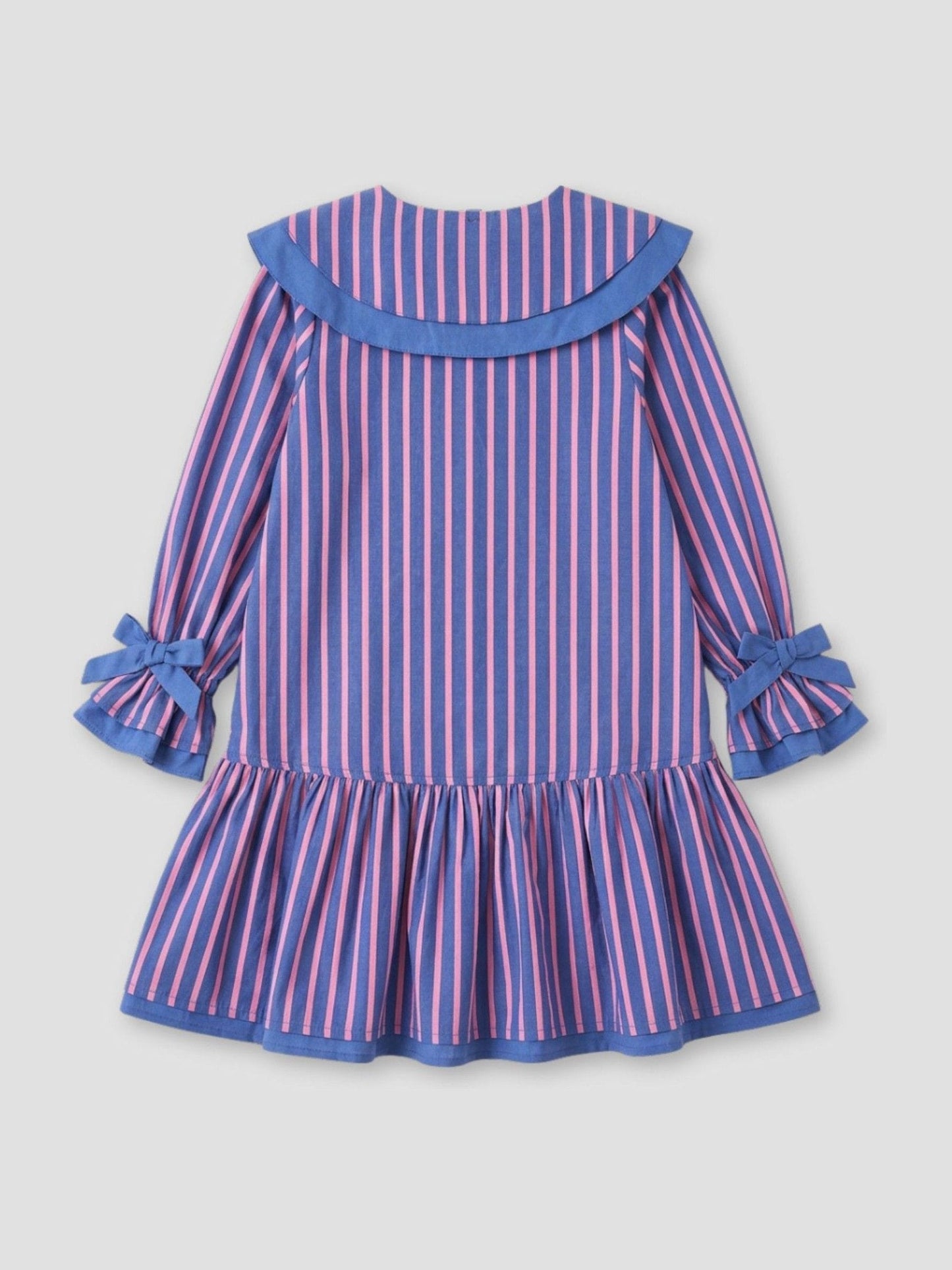 Dsiney Kidz - Angel & Rocket Blue Frankie Stripe Double Collar Dress image 8