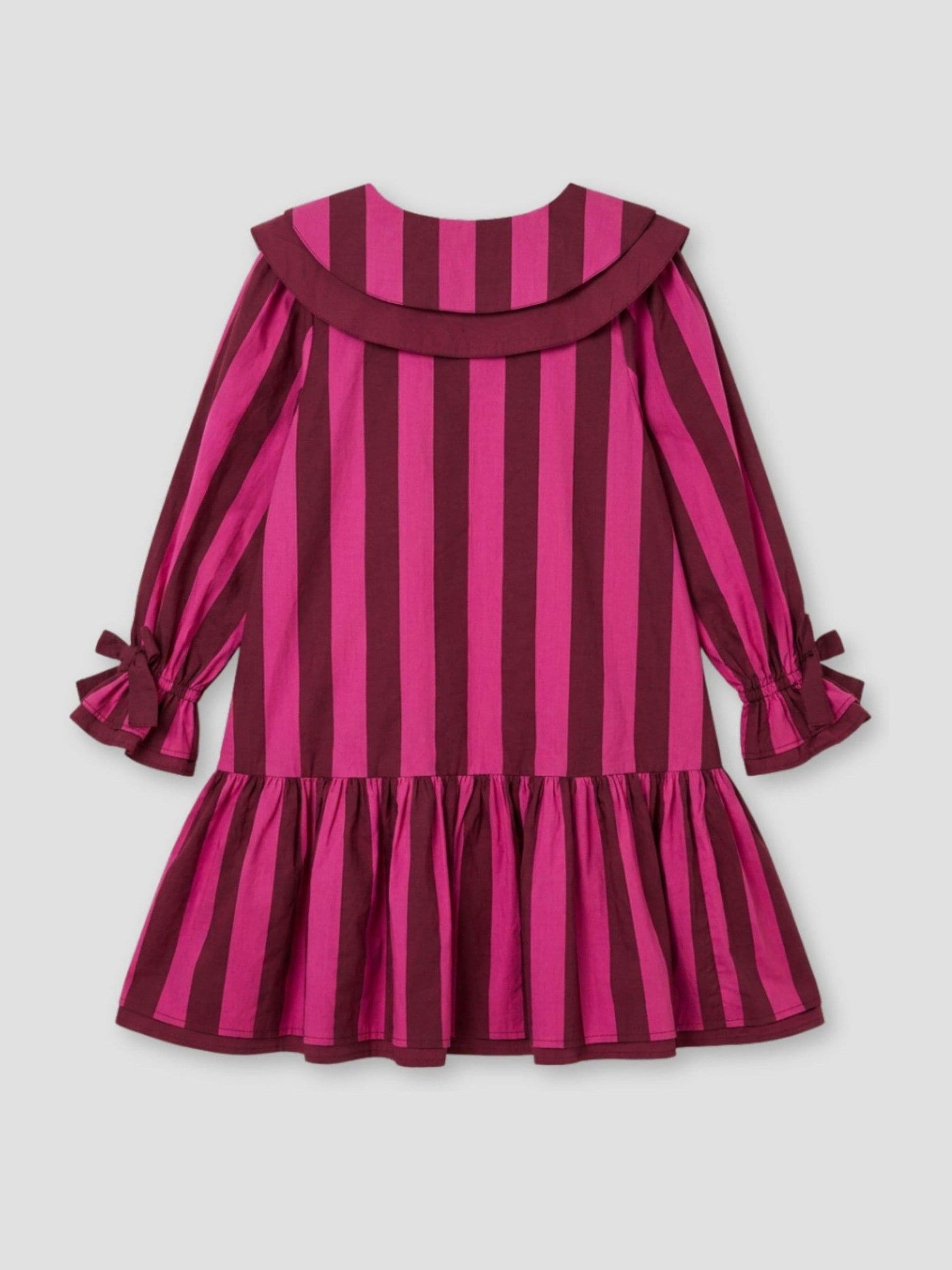 Dsiney Kidz - Angel & Rocket Pink Frankie Stripe Double Collar Dress image 8