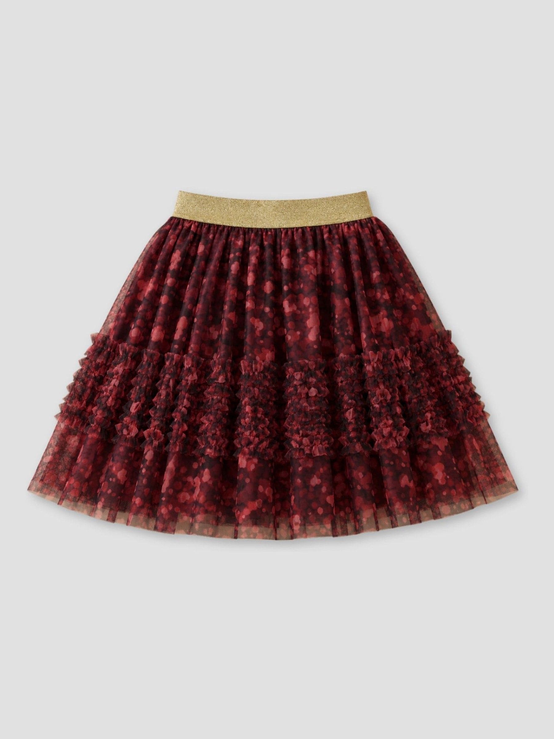 Dsiney Kidz - Angel & Rocket Red Isabelle Mesh Print Skirt image 6