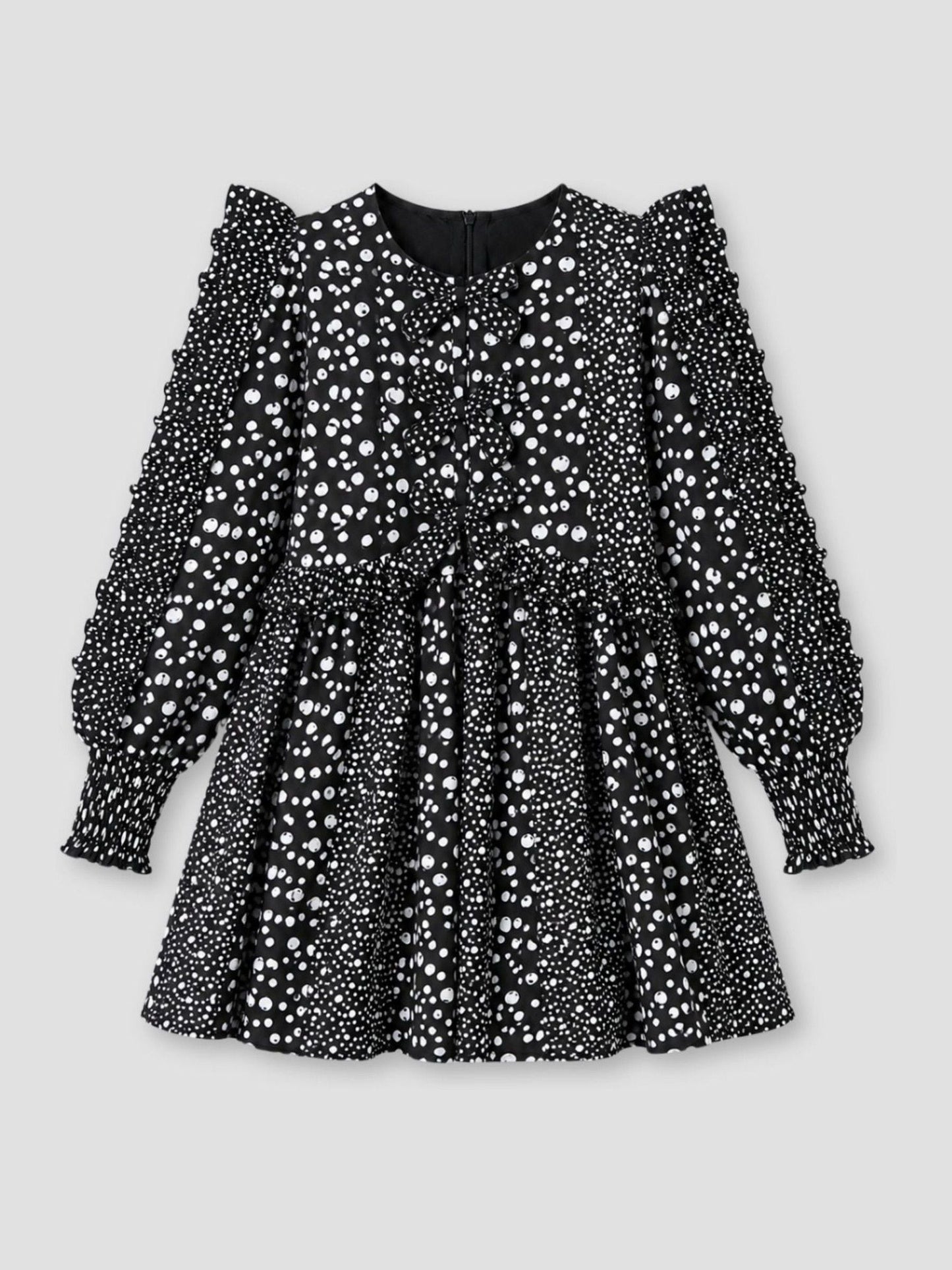 Dsiney Kidz - Angel & Rocket Black Saskia Frill Godet Dress image 5