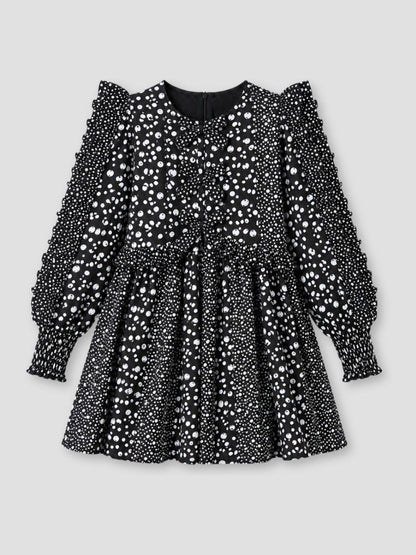 Dsiney Kidz - Angel & Rocket Black Saskia Frill Godet Dress image 5