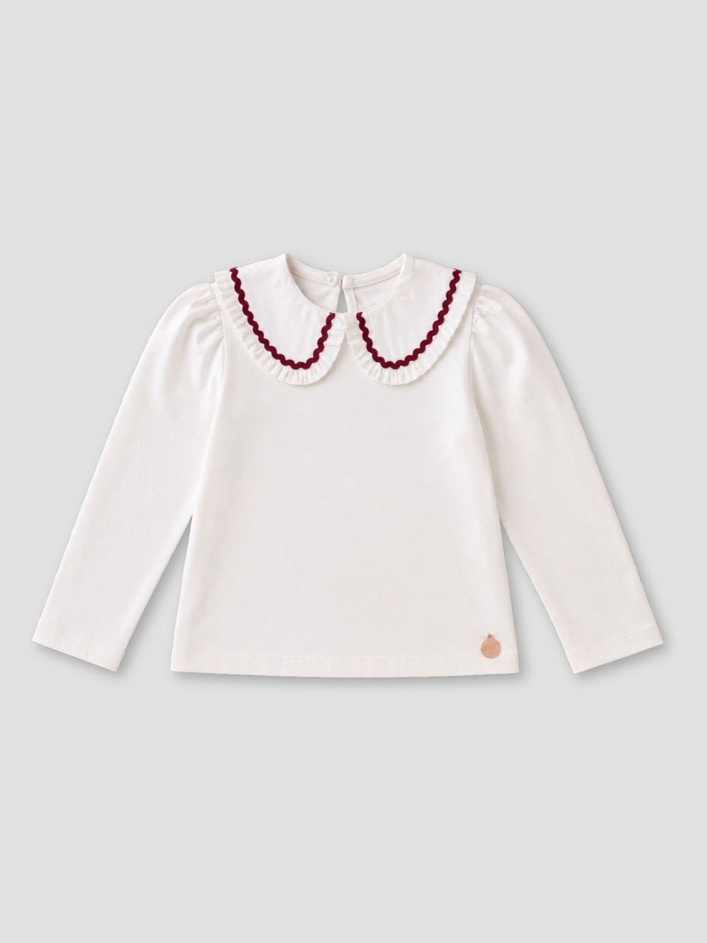 Dsiney Kidz - Angel & Rocket White Trinity Woven Collar Long Sleeve Top image 4