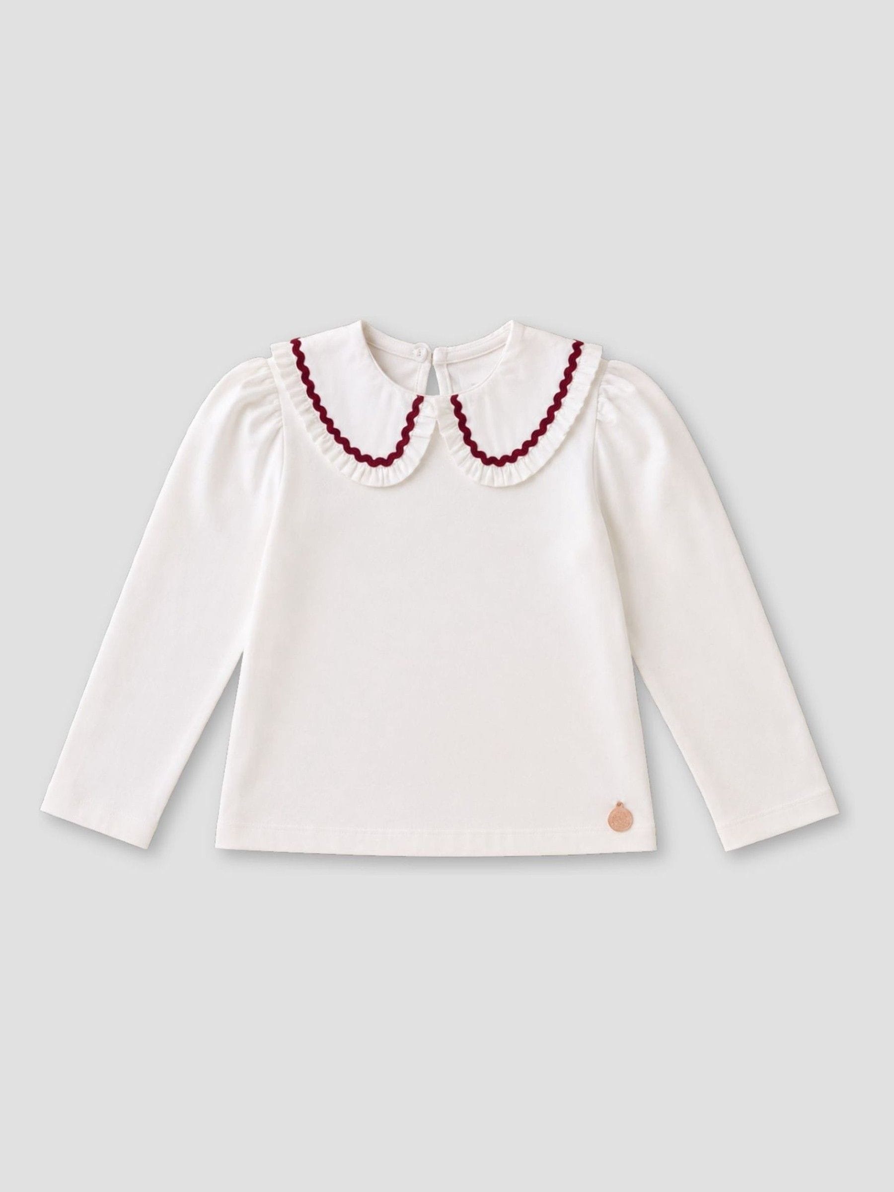 Dsiney Kidz - Angel & Rocket White Trinity Woven Collar Long Sleeve Top image 4