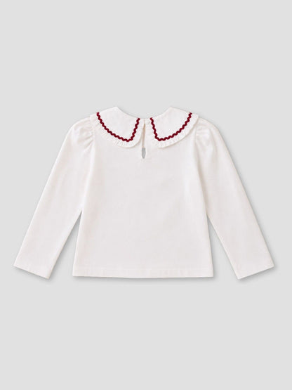 Dsiney Kidz - Angel & Rocket White Trinity Woven Collar Long Sleeve Top image 5