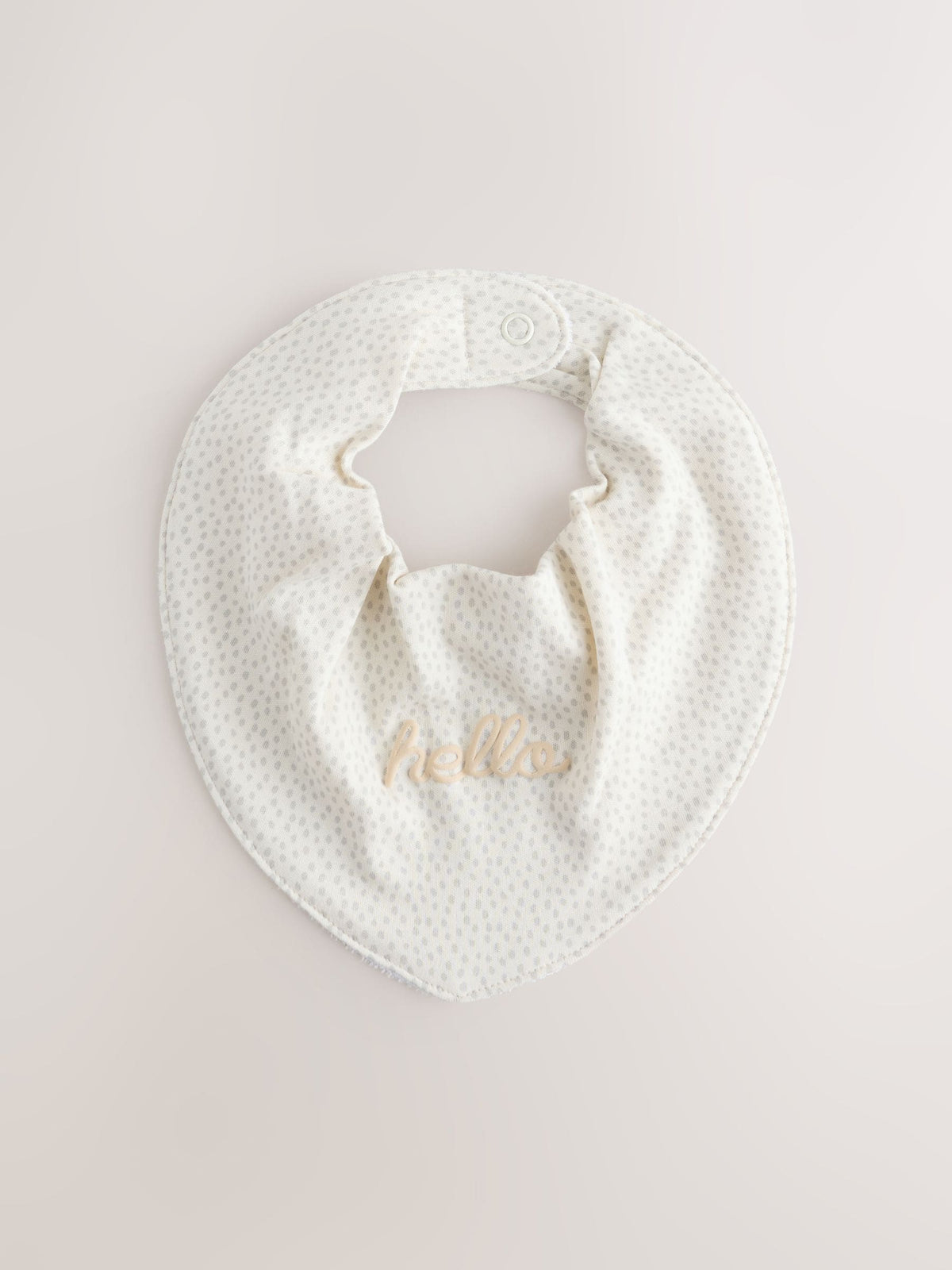 Neutral Cloud Baby Bibs 5 Pack - image 4