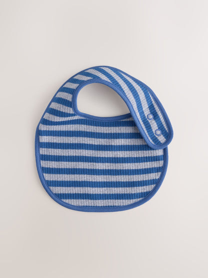 Blue Little Brother Baby Bibs 2 Pack - image 2