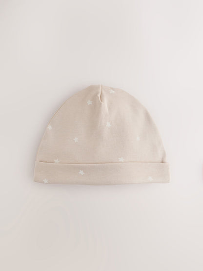 Neutral Baby Beanies 3 Pack (0-12mths) - image 2