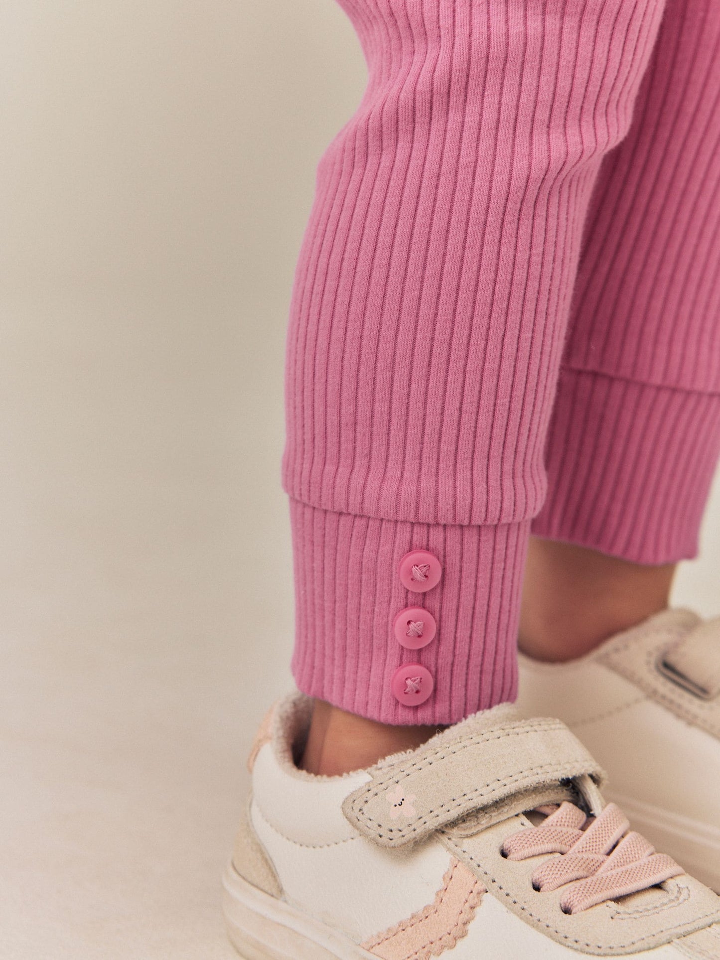 Navy/Pink Sweatshirt and Leggings Set 2 Pack (3mths-7yrs) image 6