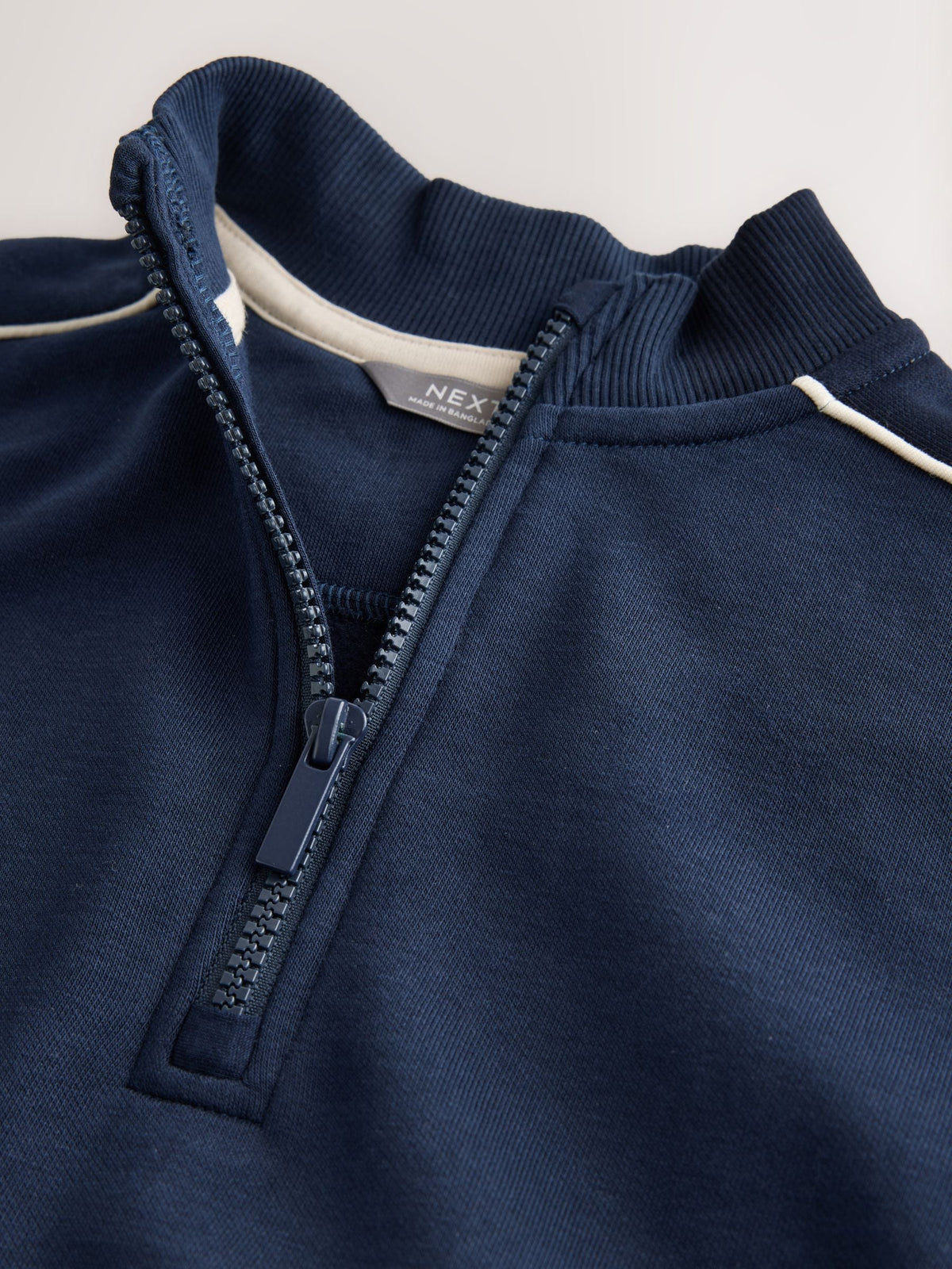 Navy/White Half Zip Top and Joggers Set (3mths-7yrs) - image 8